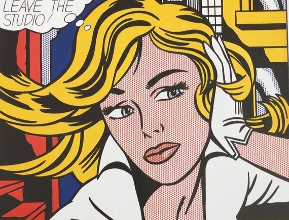 afbeelding van Roy Lichtenstein's kunst